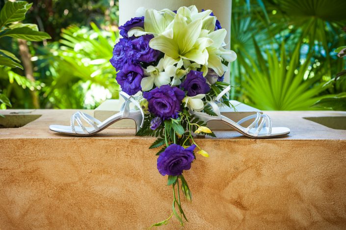 Destination wedding : shoes flower, KW: Mexico