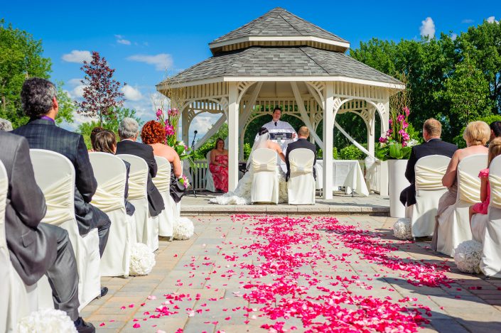 Mariage : Sous le ciel bleu