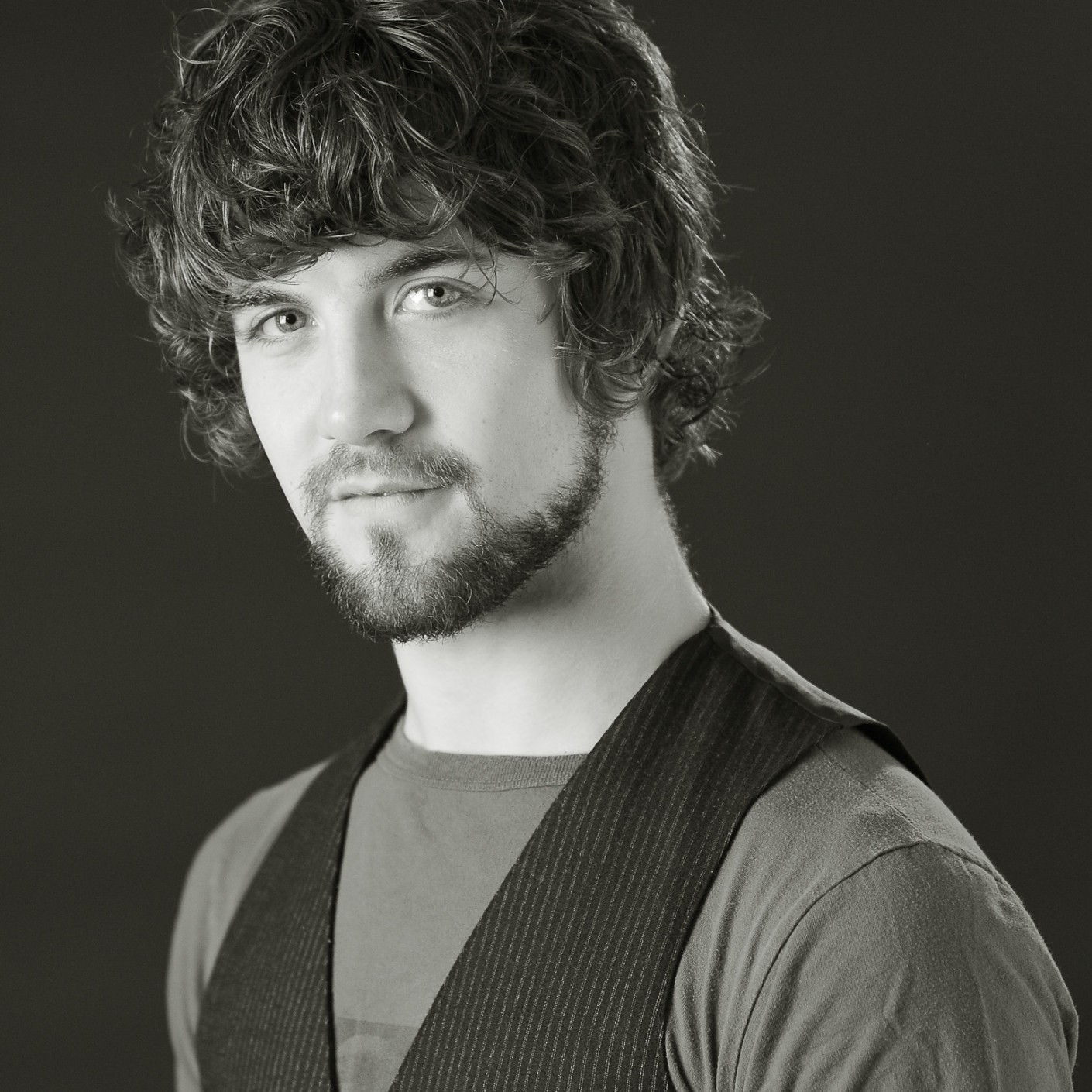 Casting : Jordane Houde -Photo de casting. Photo à mon studio., KW:  Acteur, Artiste, Noir & Blanc, casting