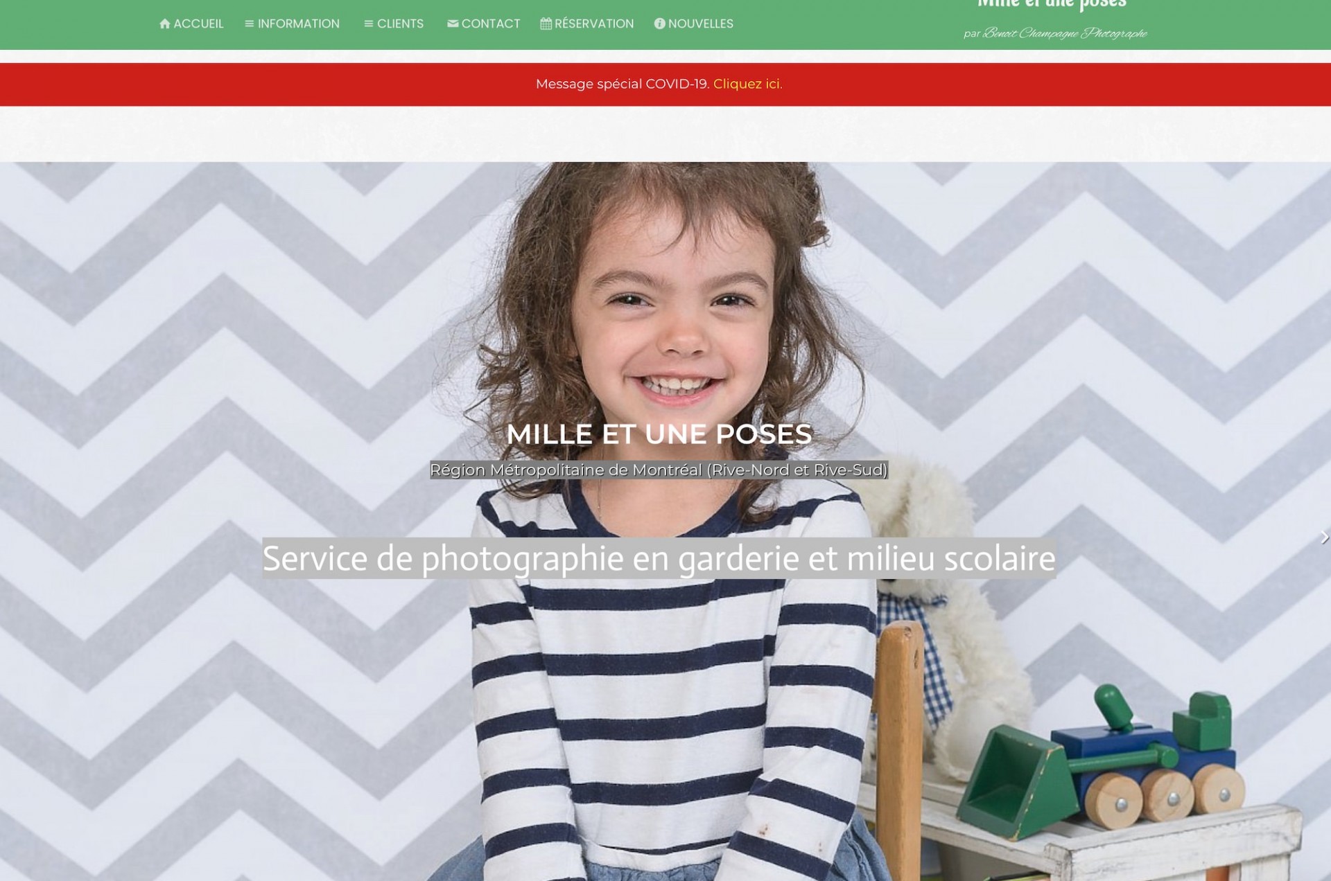 Lancement de Mille et une poses